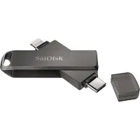 SanDisk iXpand Flash Drive Luxe 64GB Type-C + Lightning Connector
