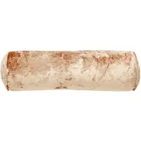 Nordal Virgo bolster kussen incl vulling - goud/beige