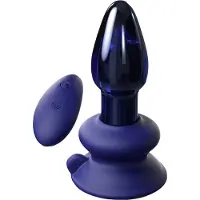 Icicles - No. 85 - Vibrerende glazen buttplug