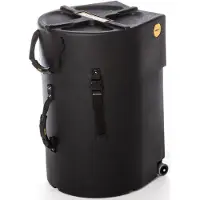 Hardcase 12" Black Djembe