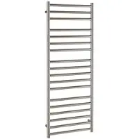 SSI Design Athena handdoekradiator RVS geborsteld 140x50cm 534W