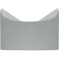 QDO peper /zoutbakje Phold 1 siliconen 7,5 x 7,5 cm grijs