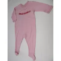 Petit Bateau , pyjama , katoen , rose , dierentrein , 6 maand 67