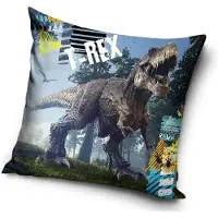 Carbotex Dinosaurus T-Rex - Sierkussen Kussen 40 x 40 cm inclusief vulling