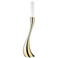 Georg Jensen vloerkandelaar Cobra verguld 60 cm large