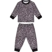 Beeren pyjama Luipard meisjes bruin/zwart