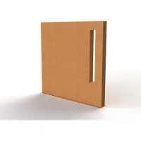 Geroba Wand Horma 200 x 15 x 135 cm