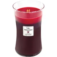 Woodwick Hourglass Trilogy Large Geurkaars - Sun Ripened Berries - 130 branduren