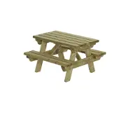 Talen Buitenmeubelen Kinderpicknicktafel 90x90 cm