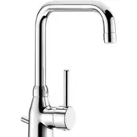 Delabie Mechanische wastafelmengkraan hoogte 195 mm