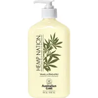 Australian Gold Hemp nation tan extender vanilla pineapple