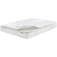 Beliani LUXUS - Mattress - Beige - Polyester