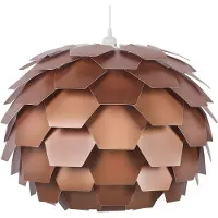 Beliani SEGRE - Kinderlamp - Koper - Synthetisch materiaal