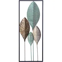 Beliani PLATINUM - Wanddecoratie - Multicolor - Metaal