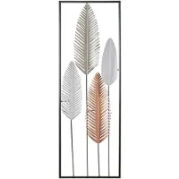 Beliani NIOBIUM - Wanddecoratie - Zilver - Metaal