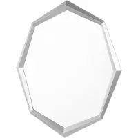 Beliani OENO - Wandspiegel - Zilver - MDF
