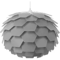 Beliani SEGRE - Kinderlamp - Grijs - Synthetisch materiaal