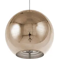 Beliani ASARO - Hanglamp - Goud - Glas