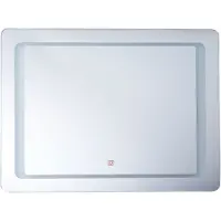 Beliani WASSY - LED-spiegel - Zilver - Glas