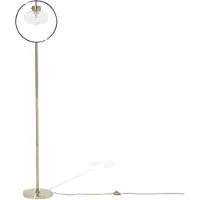 Beliani SEVERN - Staande lamp - Goud - Metaal