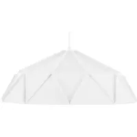 Beliani SENIA - Hanglamp - Wit - Metaal