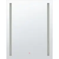 Beliani MARTINET - LED-spiegel - Zilver - 70 cm - Synthetisch materiaal