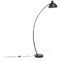 Beliani DINTEL - Staande lamp - Zwart - Metaal
