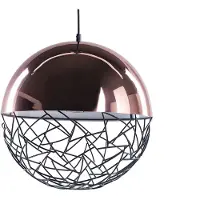 Beliani PADMA - Hanglamp - Koper - Staal