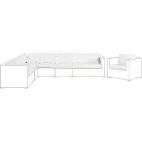Beliani XXL - Kussenhoezen - Wit - Polyester