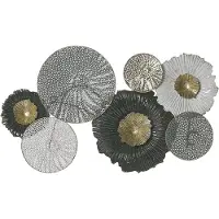 Beliani ZIRCONIUM - Wanddecoratie-Zwart-Metaal
