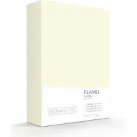 Romanette Laken Ivoor (Flanel)-240 x 260 cm (Lits-jumeaux)