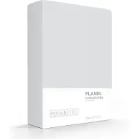 Romanette Kussenslopen Lichtgrijs (Flanel) (set van 2)