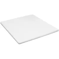 Cinderella Topper Hoeslaken White (Flanel)-180 x 200/210 cm