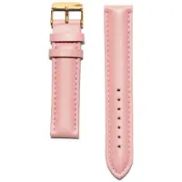 KRAEK Roze Goud - leren bandje - horlogebandje - 18 mm bandje - Met pushpin