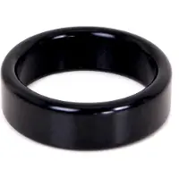 Kiotos - Aluminium Lichtgewicht Cockring - Zwart 45 mm