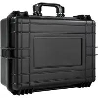 TecTake - fotokoffer - zwart - waterdicht - 402412