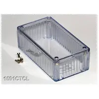 Hammond Electronics 1591CTCL Universele behuizing 120 x 65 x 40 Polycarbonaat Natuur 1 stuk(s)