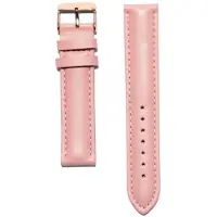 KRAEK Roze Rosé Goud - Leren bandje - horlogebandje - 16 mm bandje - Met pushpin