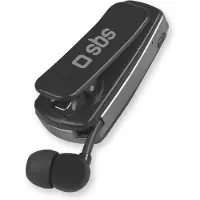 SBS Draadloze headset met rolclip