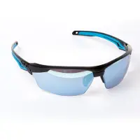 Bouwsales Bolle Veiligheidsbril Tryon zonnelens zwart/blauw