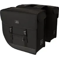 Fastrider Hybrid Large Dubbele Fietstas Zwart - 35L