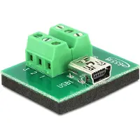 DeLOCK Schroefbare USB Mini B connector (v)