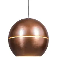 QAZQA Art Deco Hanglamp Goud Bol 50cm - Slice
