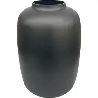 Vase the World Vaas Artic Black Zwart | XLarge | Ø32,5 x H45 cm