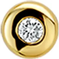 Trendjuwelier huiscollectie Hanger Geelgoud Diamant 0.05 Ct.