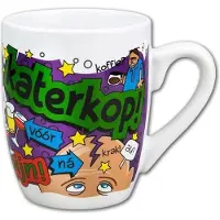 Paper Dreams Feestmok Katerkop 325 Ml Keramiek Wit