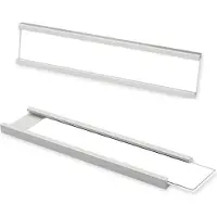 Combicraft aluminium etikethouder 65x15mm - per 25 stuks