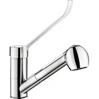 Delabie Mngkrn+draaib. uitl/uitrekb. dche H.105 hygiën. hendel, BEL