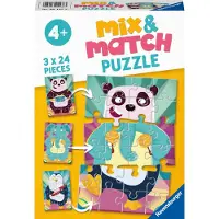 Ravensburger Puzzlespiel - 3x24 Teile - Mix & Match - - One Size - Puzzlespiele