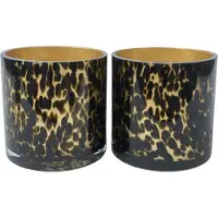 Vase the World Celtic Cheetah Waxinelichthouder - 2 st.